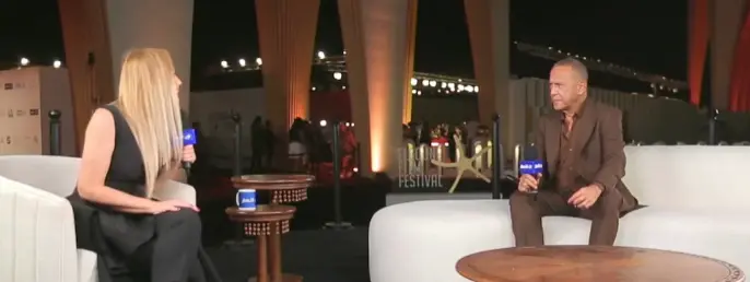 في لقاء خاص من مهرجان الجونة، الفنان أشرف عبد الباقي مع ريهام سعيد