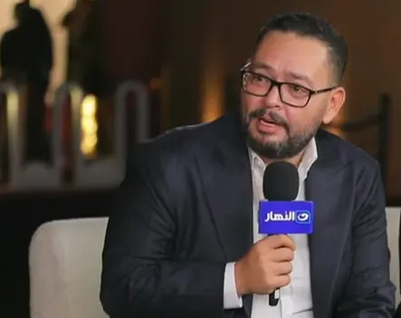 الفنان أحمد رزق وأبنة حمزة مع ريهام سعيد ، في لقاء خاص من مهرجان الجونة