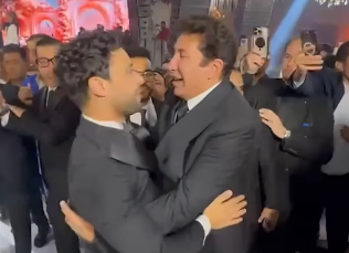 هانى رمزى يهنئ احمد جمال