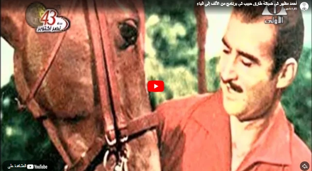 أحمد مظهر في ضيافة طارق حبيب في برنامج من الألف إلى الياء أحمد مظهر في ضيافة طارق حبيب في برنامج من الألف إلى الياء