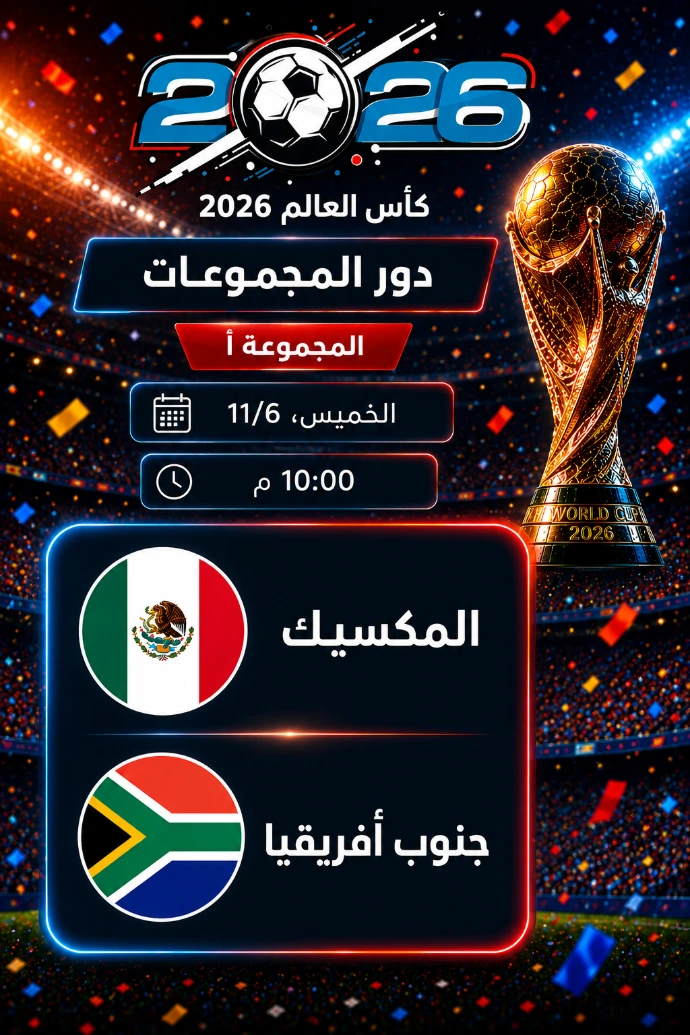مباريات كأس العالم 11‏ يونيو 2026